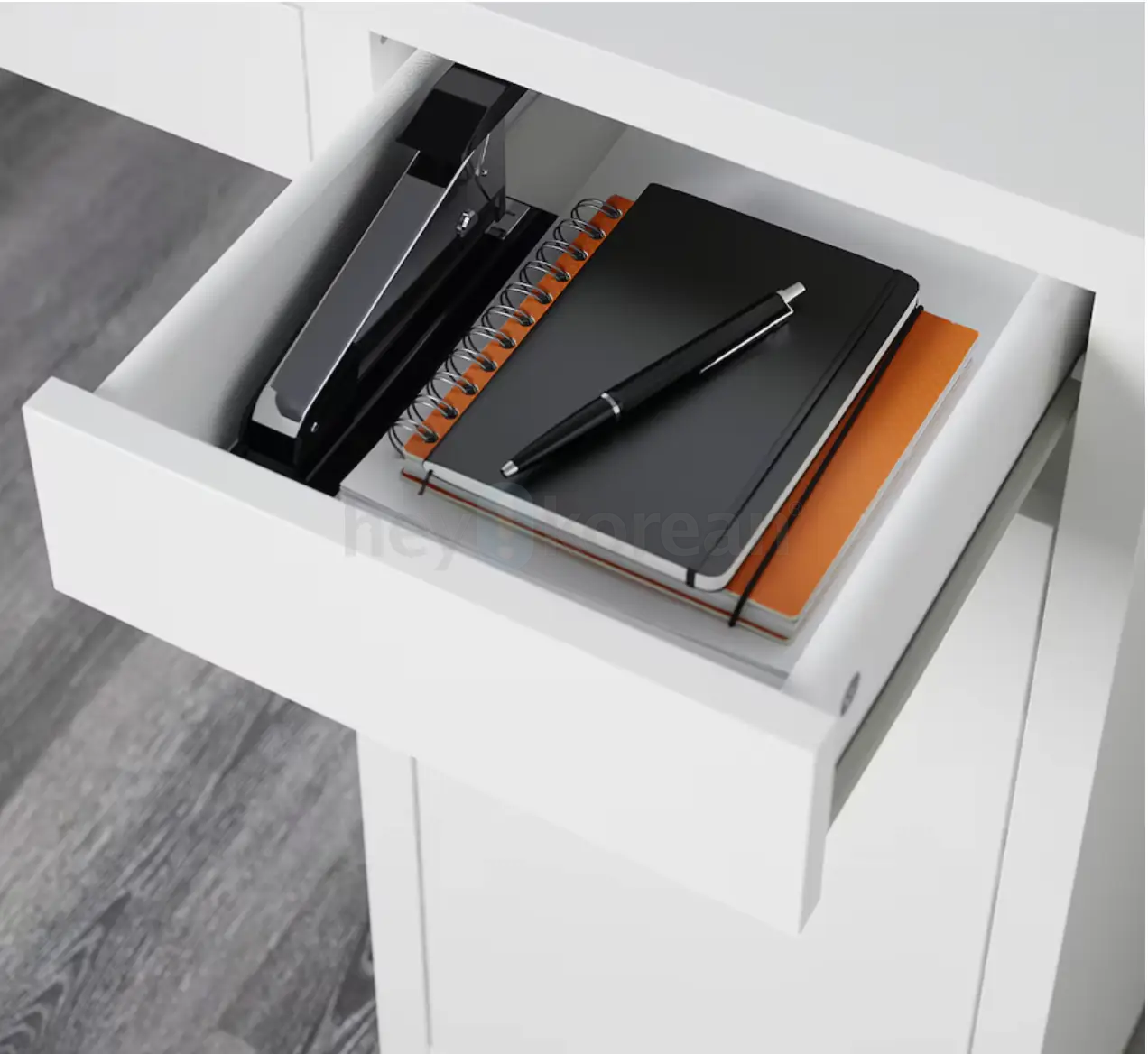 Desk with drawers