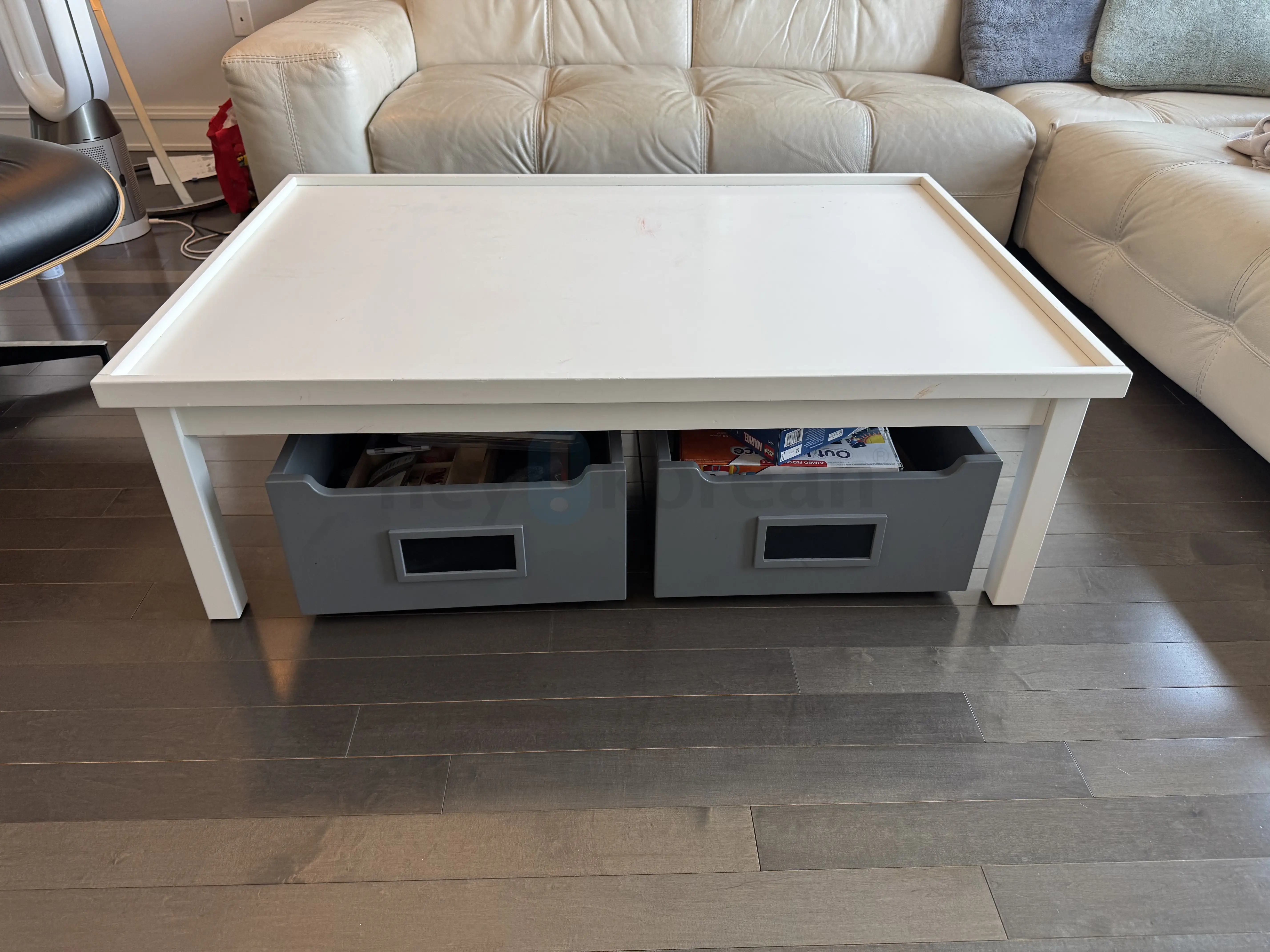 Pottery Barn Kids Table with Storage