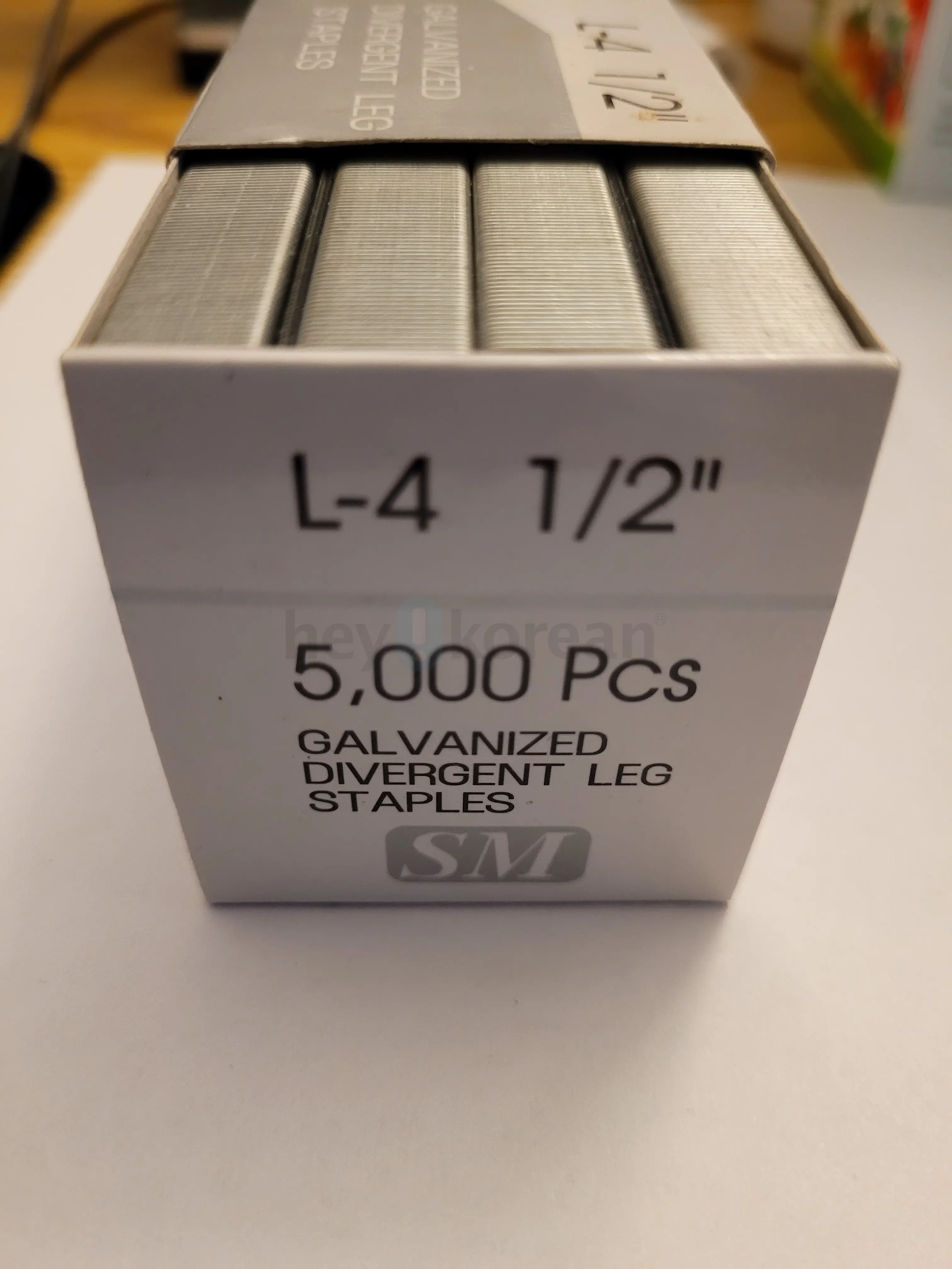 SM L-4 1/2" Staples 5000 pcs x 3 boxes