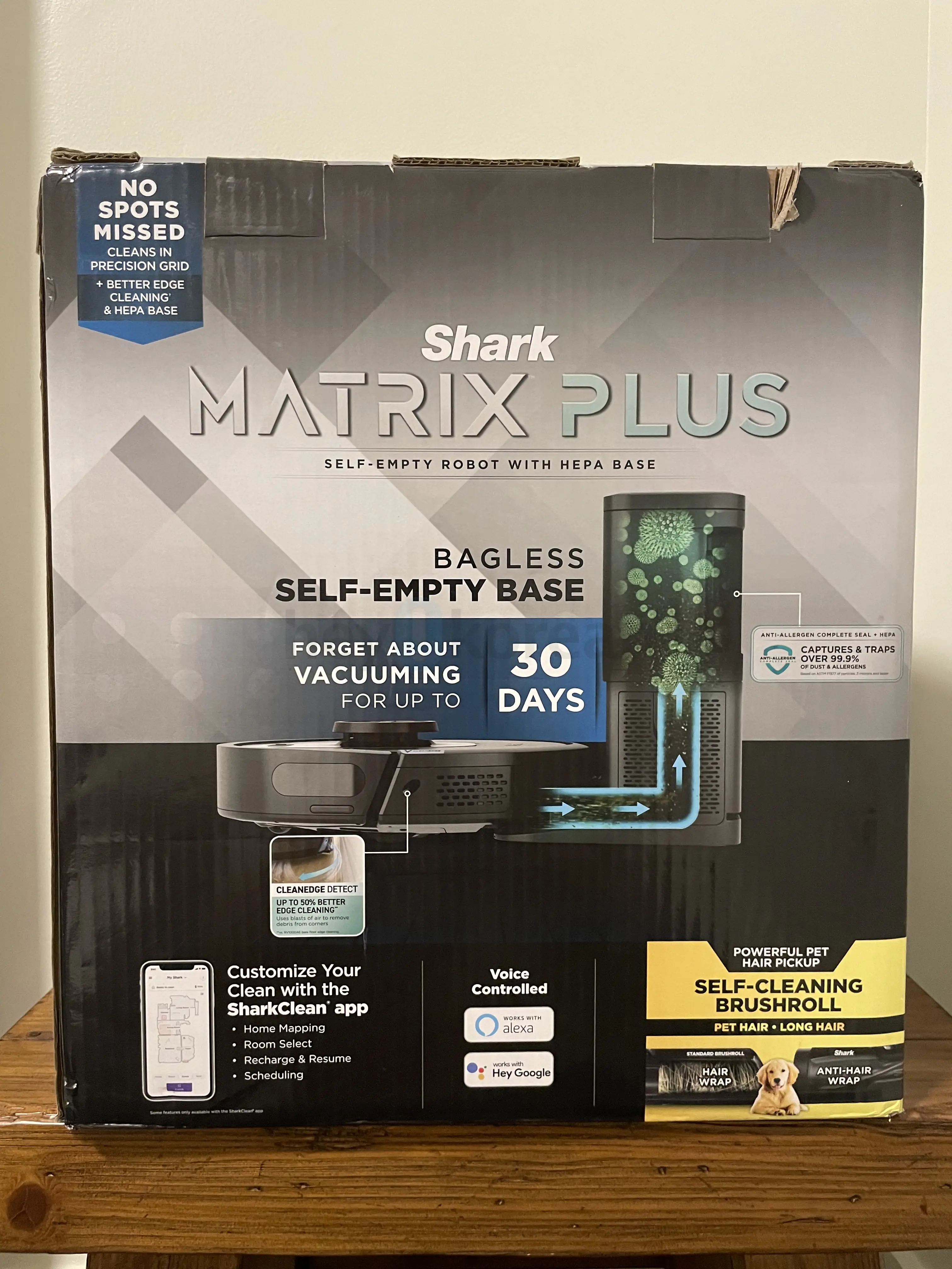 Shark Matrix plus로봇청소기 팝니다