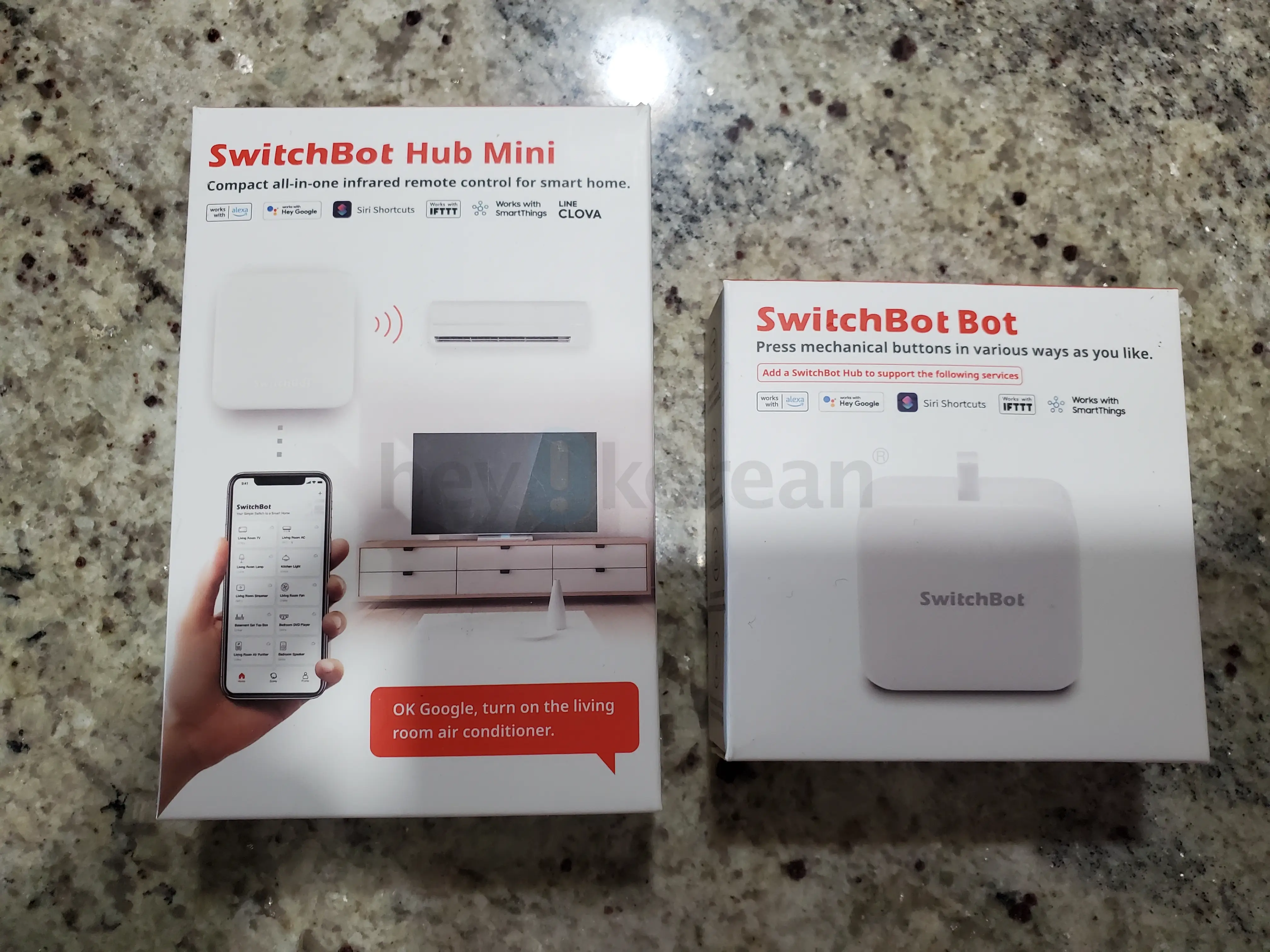 SwitchBot( SwitchBot bot, hub mini and fingerbot)