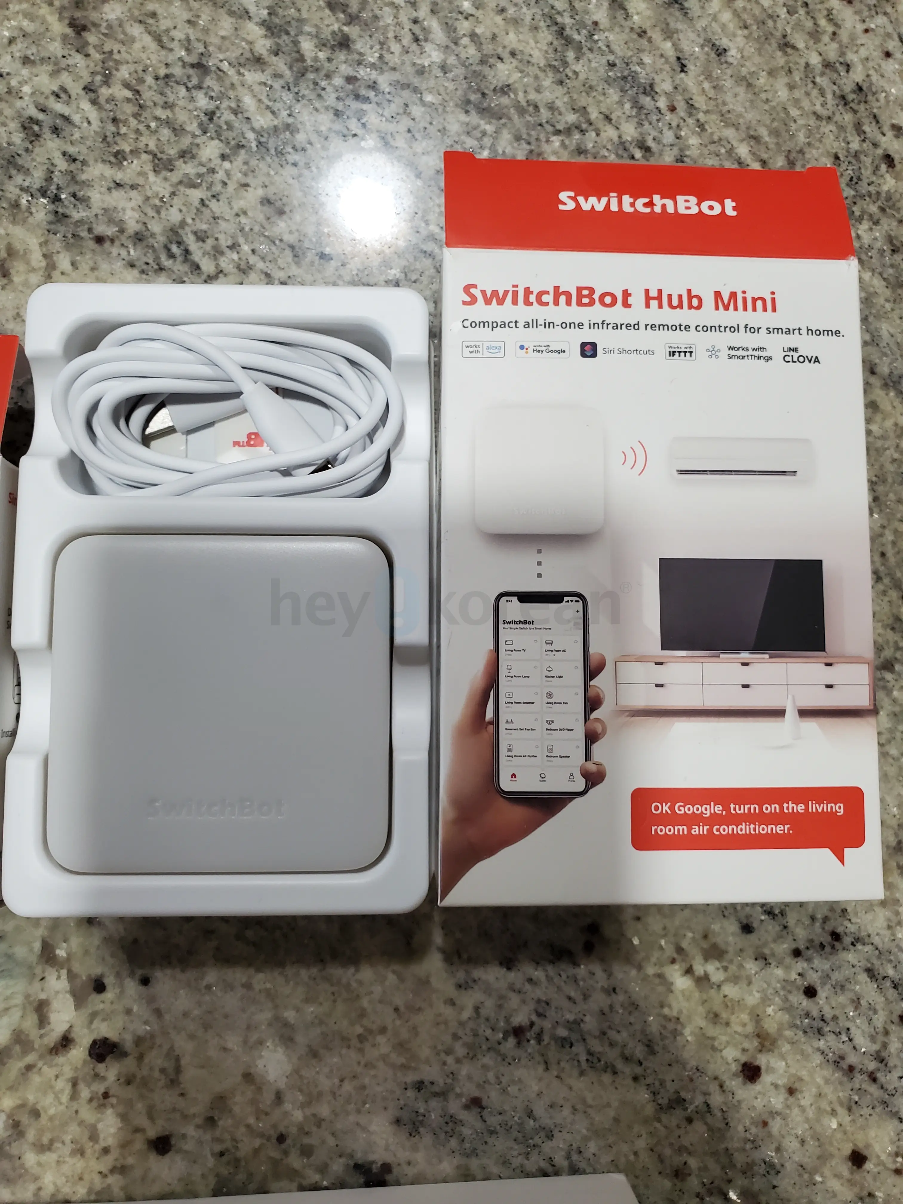 SwitchBot( SwitchBot bot, hub mini and fingerbot)