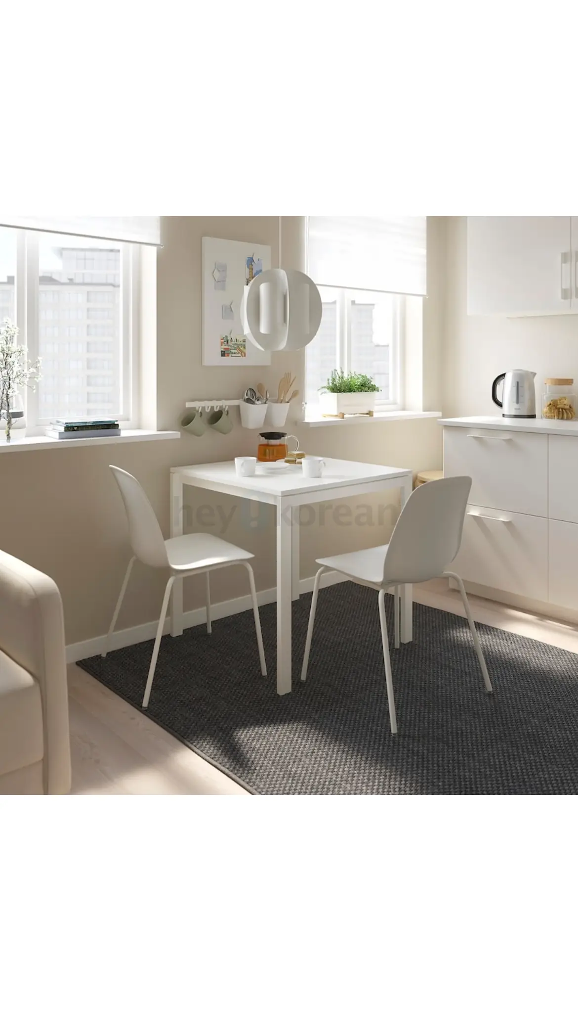 [귀국세일] IKEA MELLTORP table white color