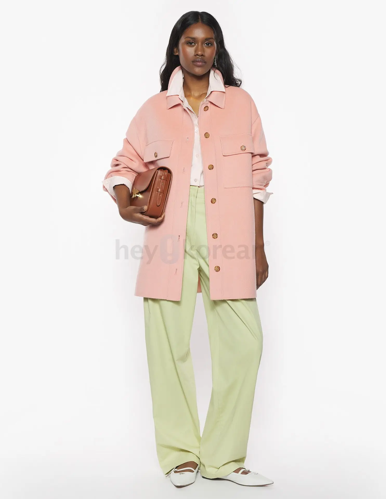 MAISON KITSUNE メゾンキツネ DOUBLE FACE JACKET ダブルフェイスジャケット ウール ピンク MAISON KITSUNE-DOUBLEFACE JACKET (new with tag)