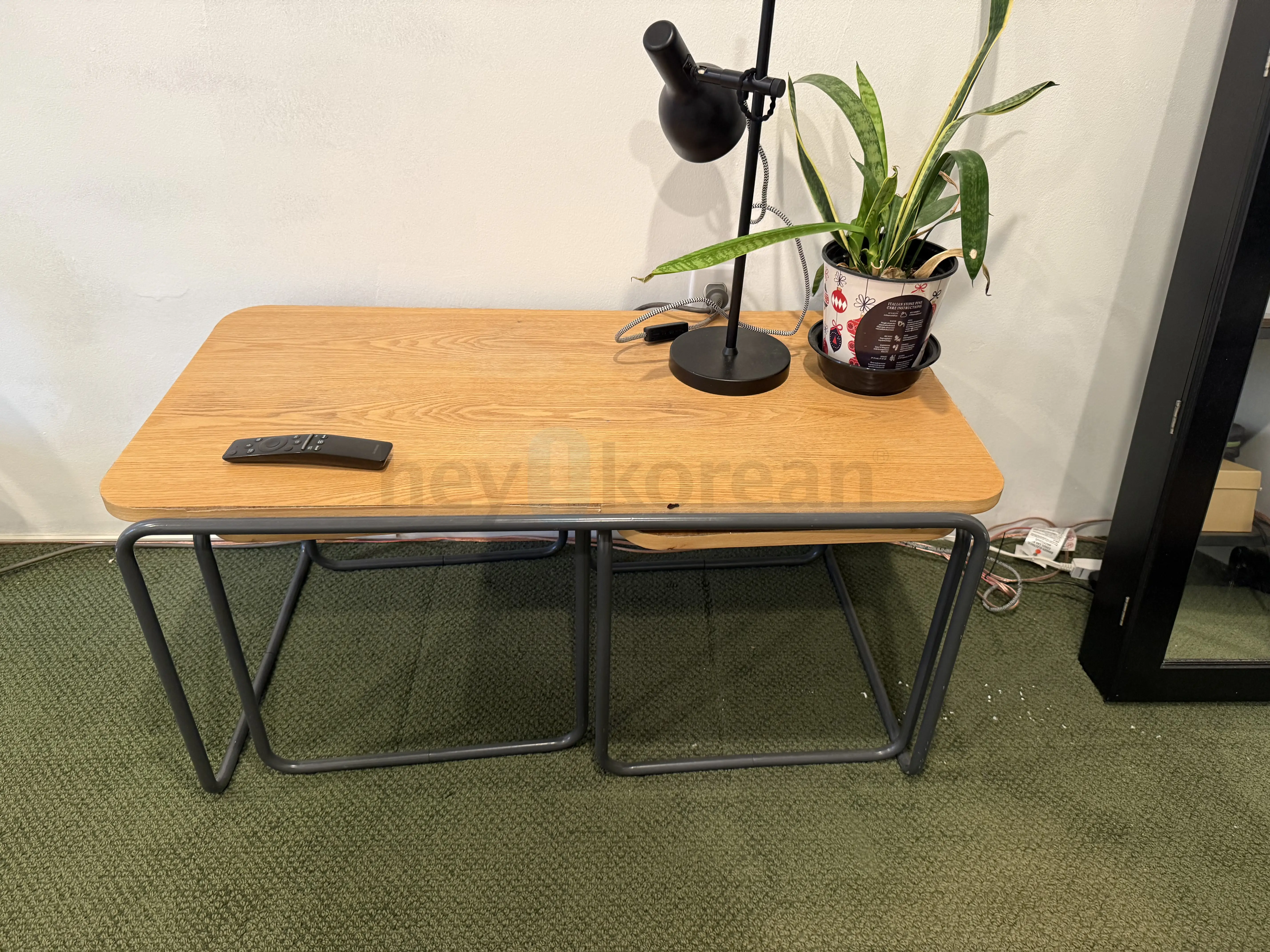 As table and chair.