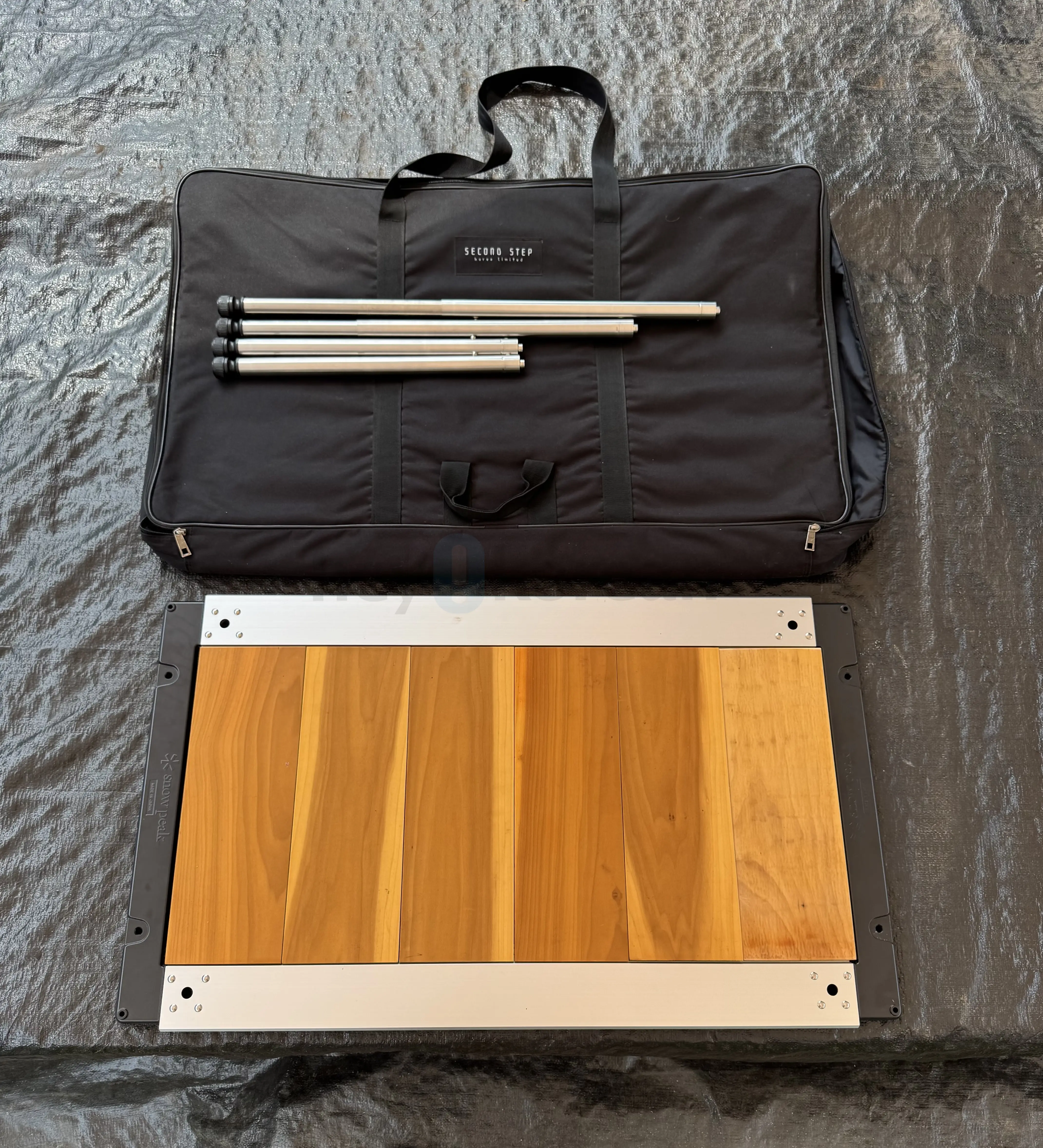 Snow Peak IGT 3 Unit Table Frame with Adjustable Legs
