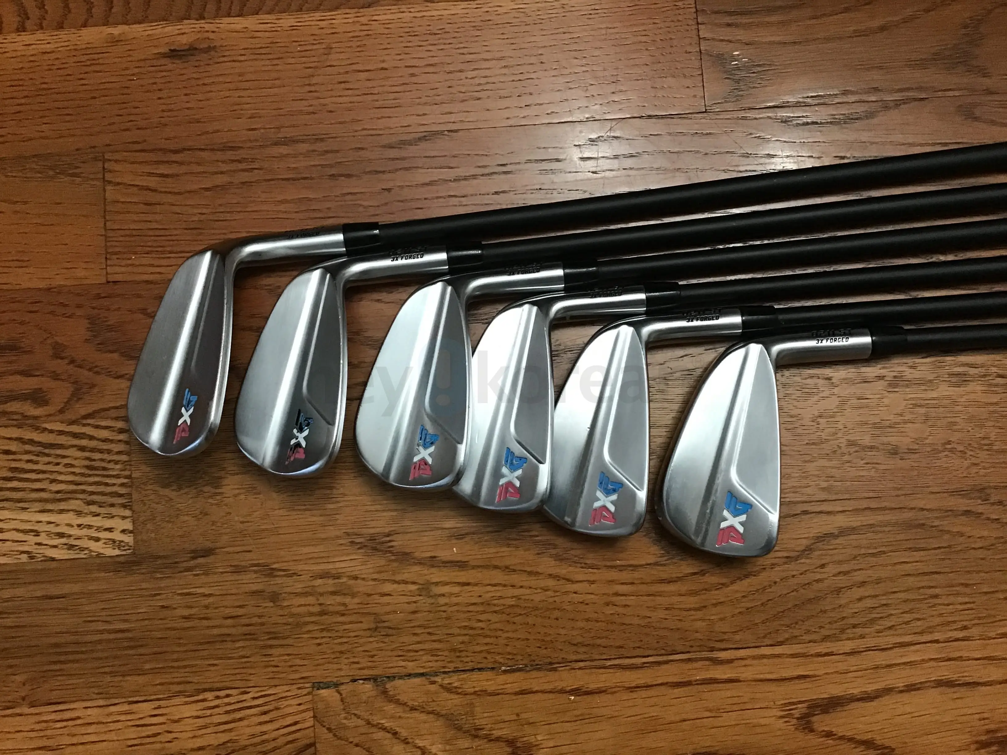 남성용 PXG 골프 0211ST MUSCLEBACK GRAPHITE IRON SET