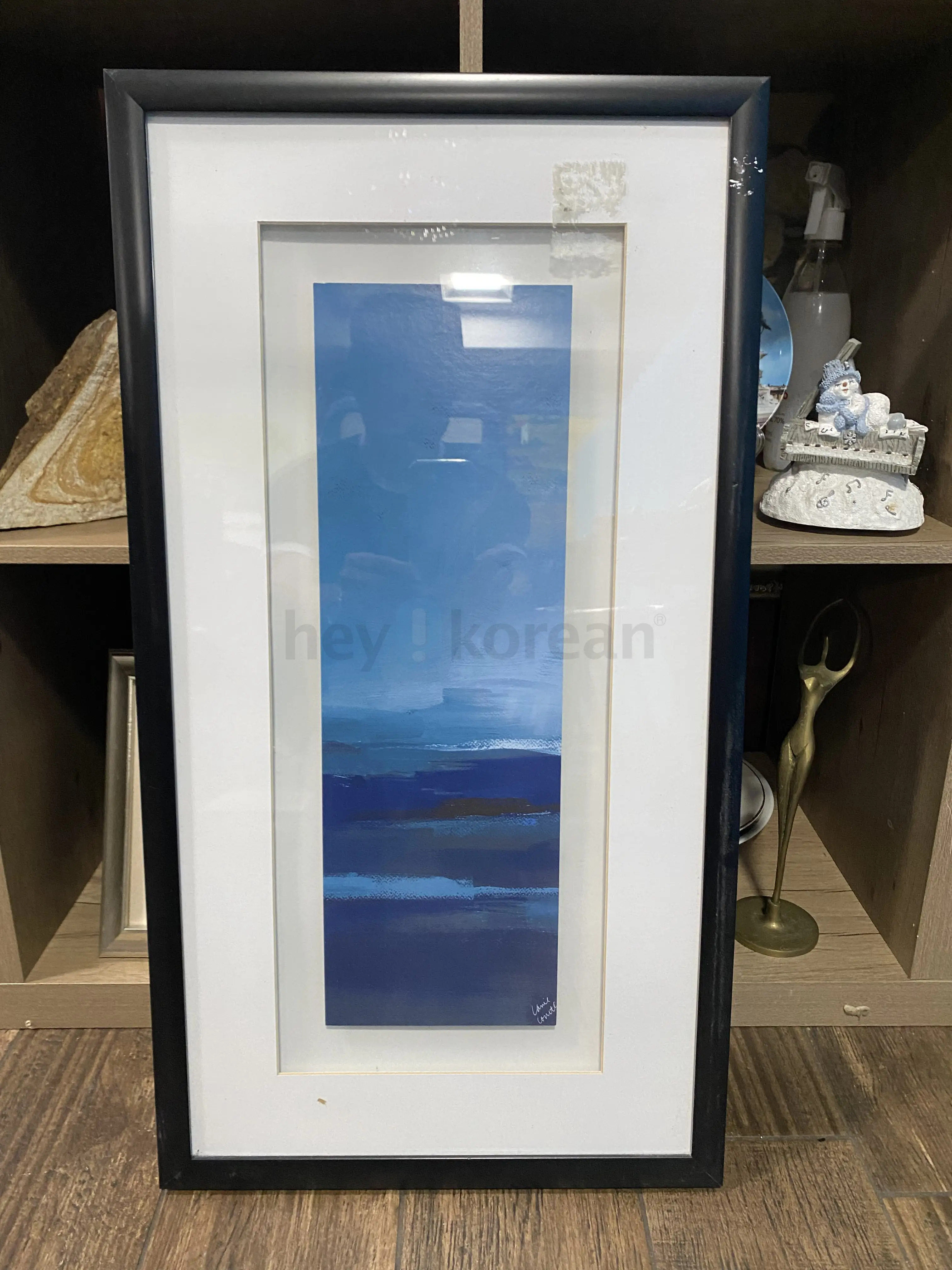 直接引取り限定6980円 91cm 117cm油絵 特大作品 인테리어그림액자3점