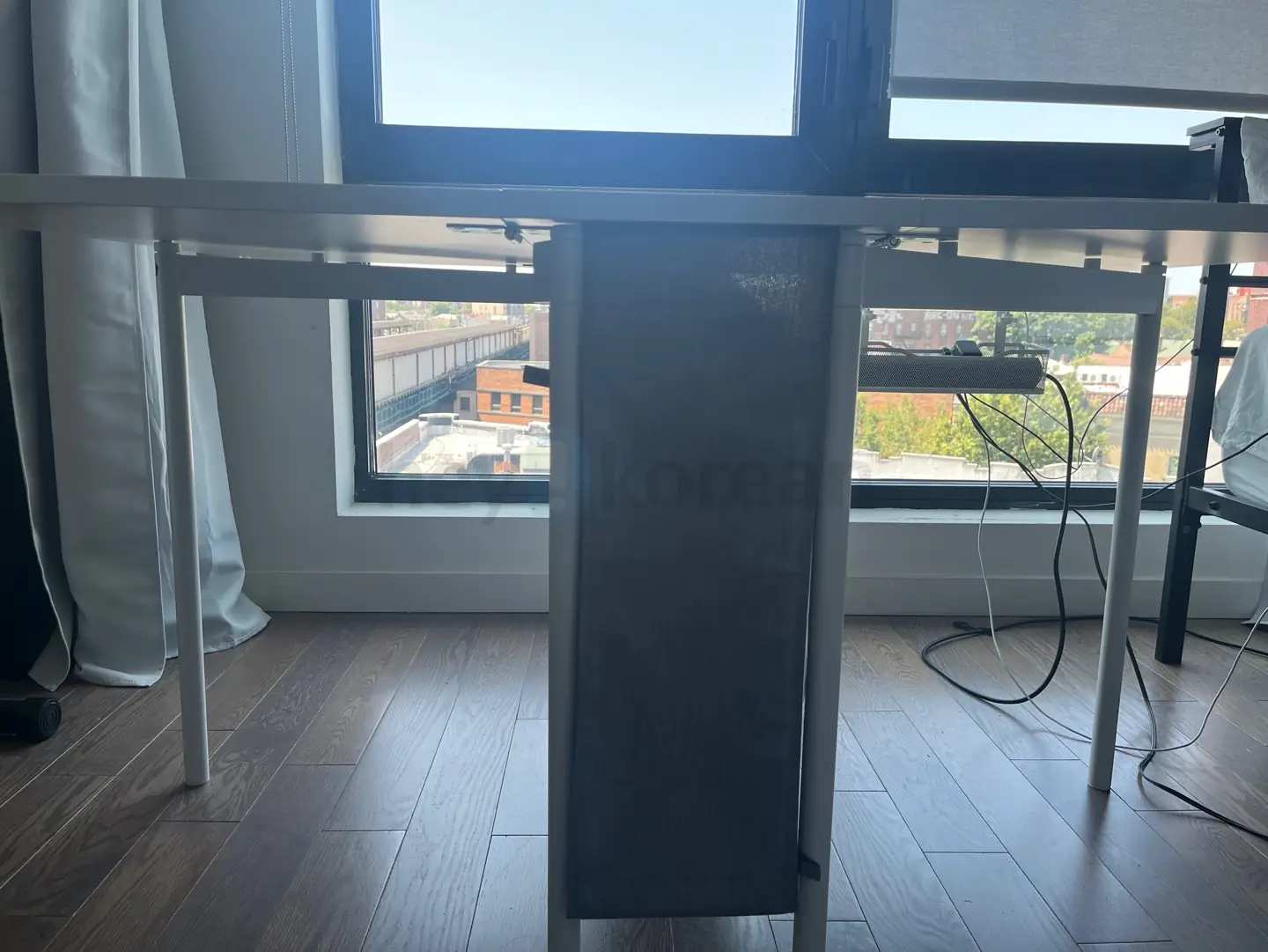 IKEA KALLHALL 접이식 테이블 / FROSVI 접이식 의자