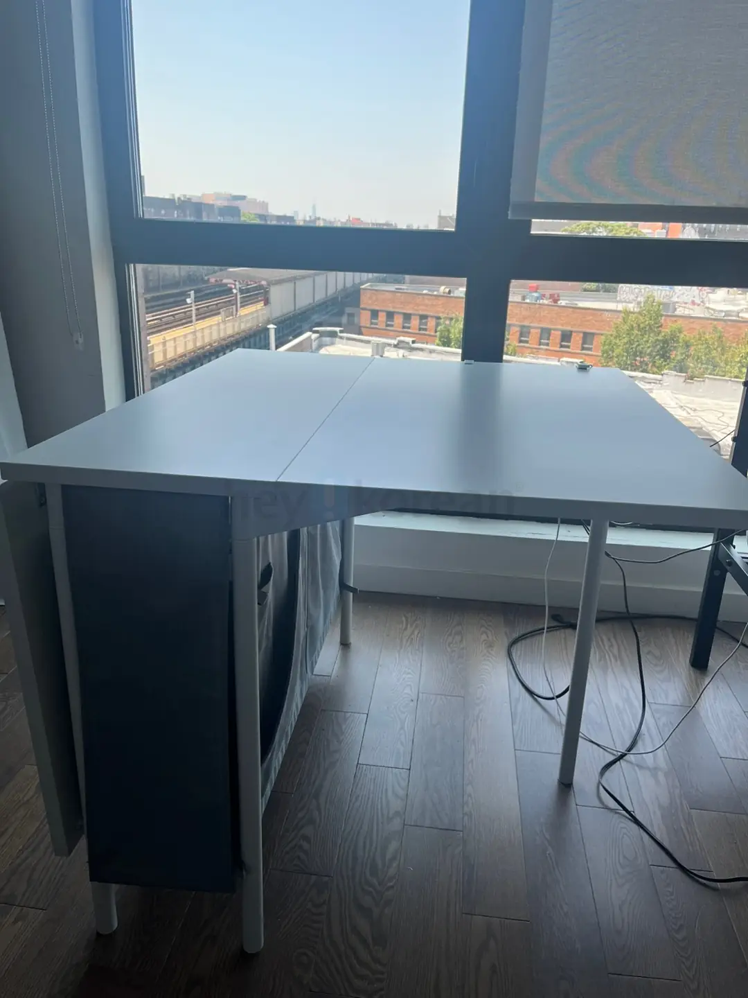 IKEA KALLHALL 접이식 테이블 / FROSVI 접이식 의자