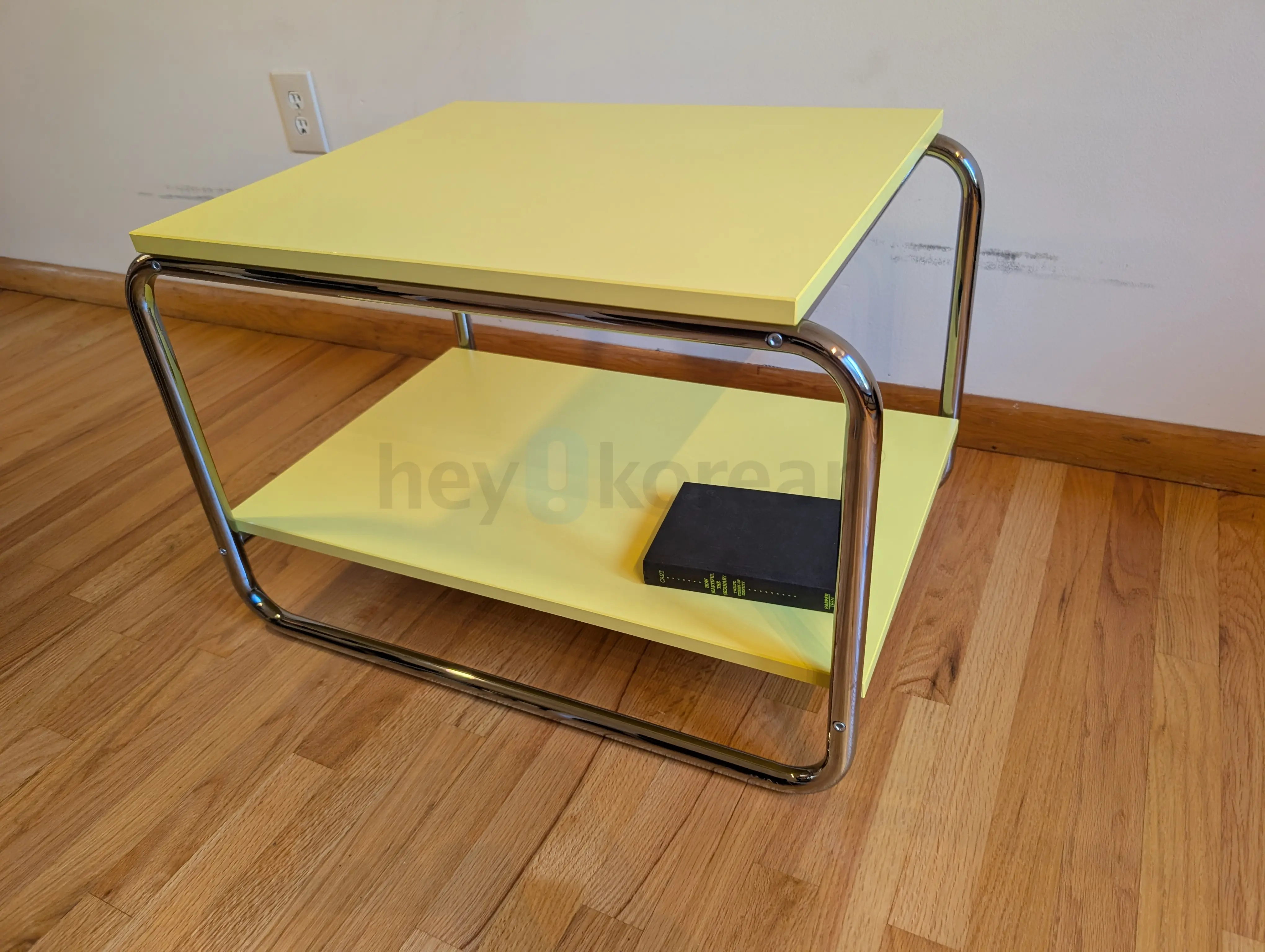 IKEA Side table, light yellow, 28x19 5/8 