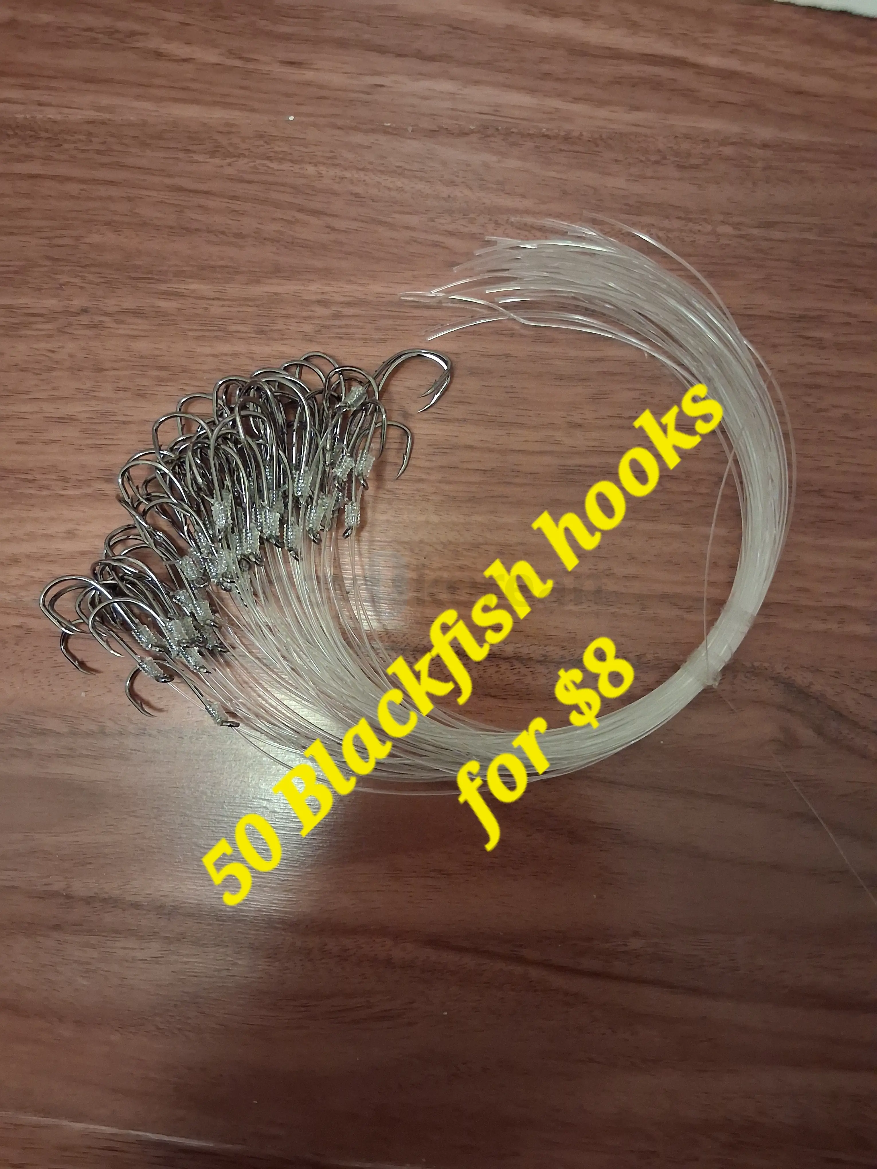 50 Blackfish hooks