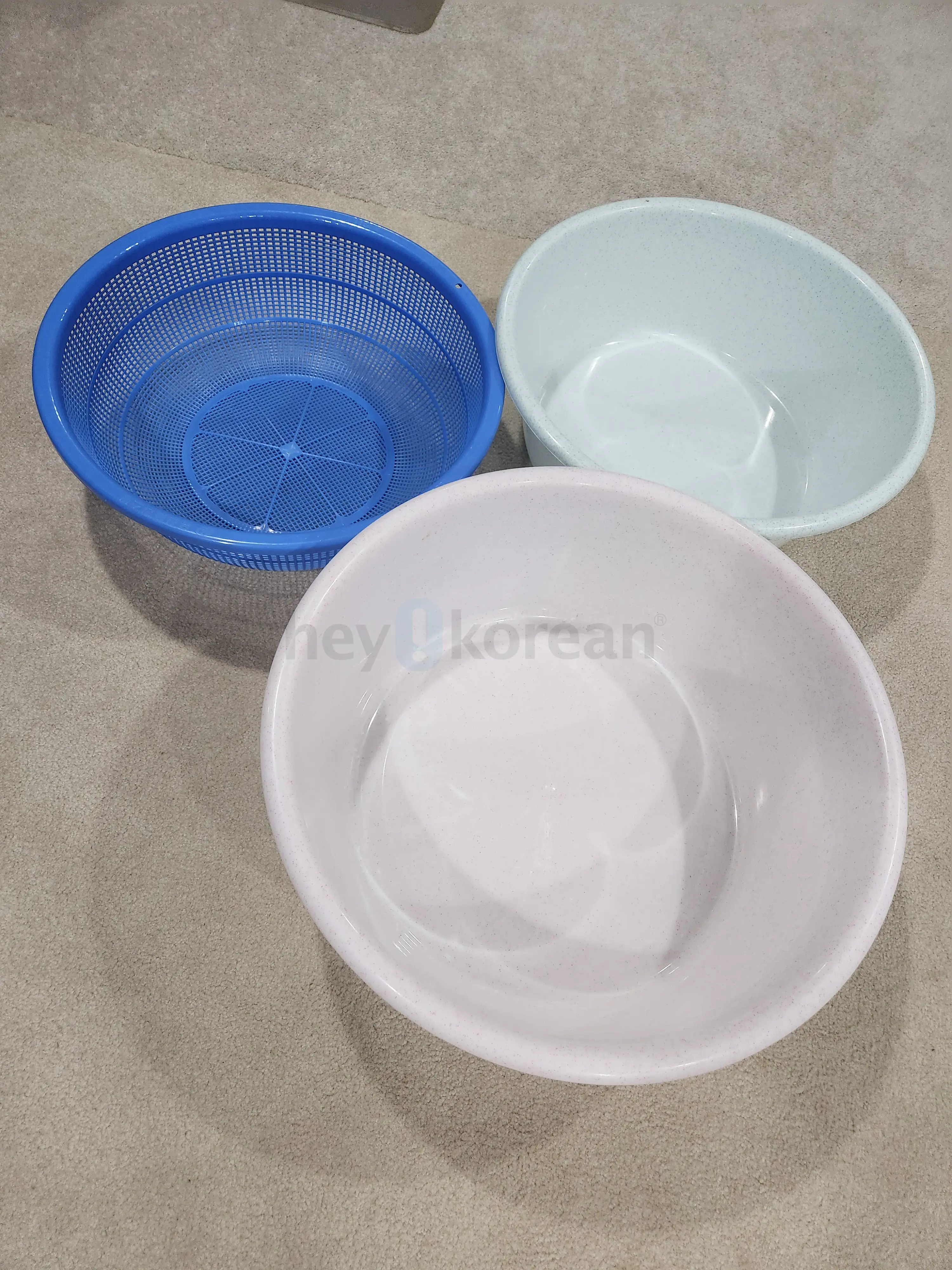 소큐리 대통 ( 원형 플라스틱  , 3개 SET ) in Bergen County, NJ