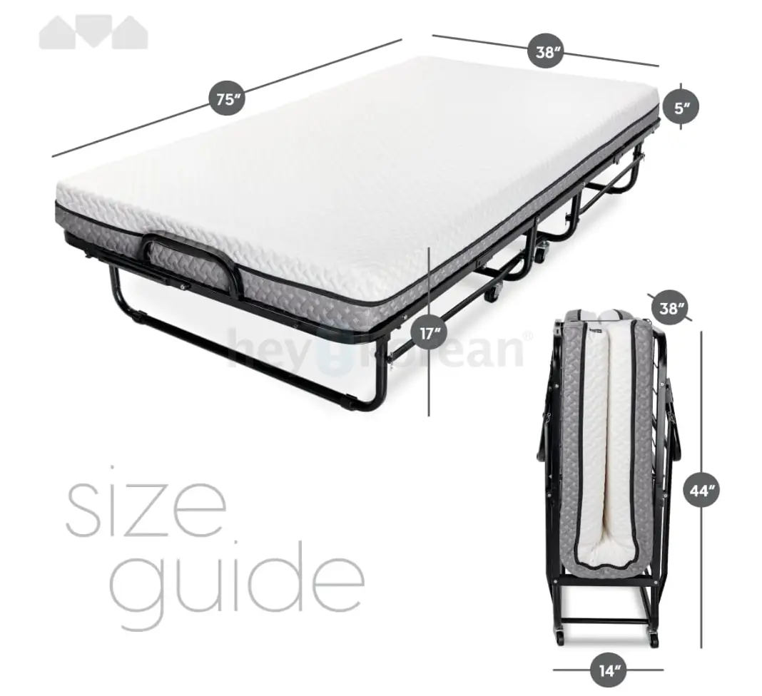 [57% OFF] 🛏️ Amazon Twin-Size Folding Bed w/ Mattress in Manhattan, NY