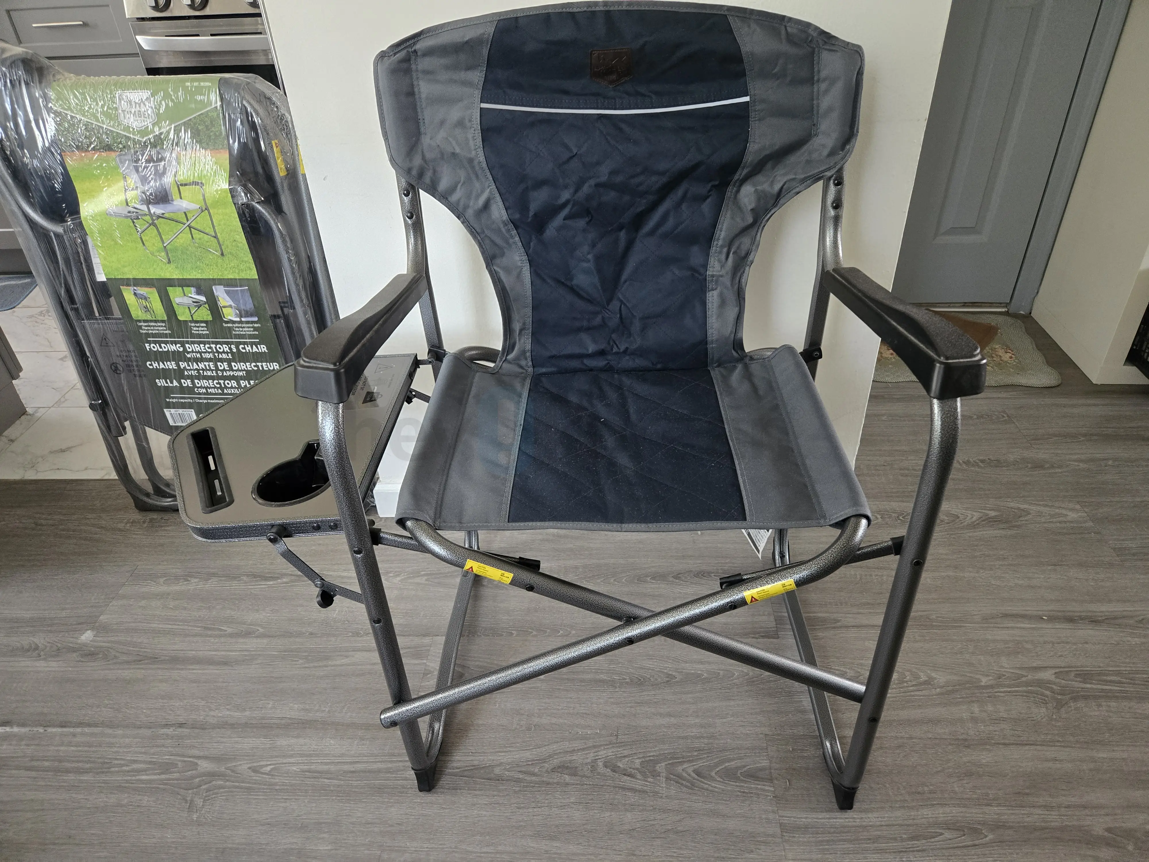 Timber Folding Director's Chair  with side table in Bergen County, NJ